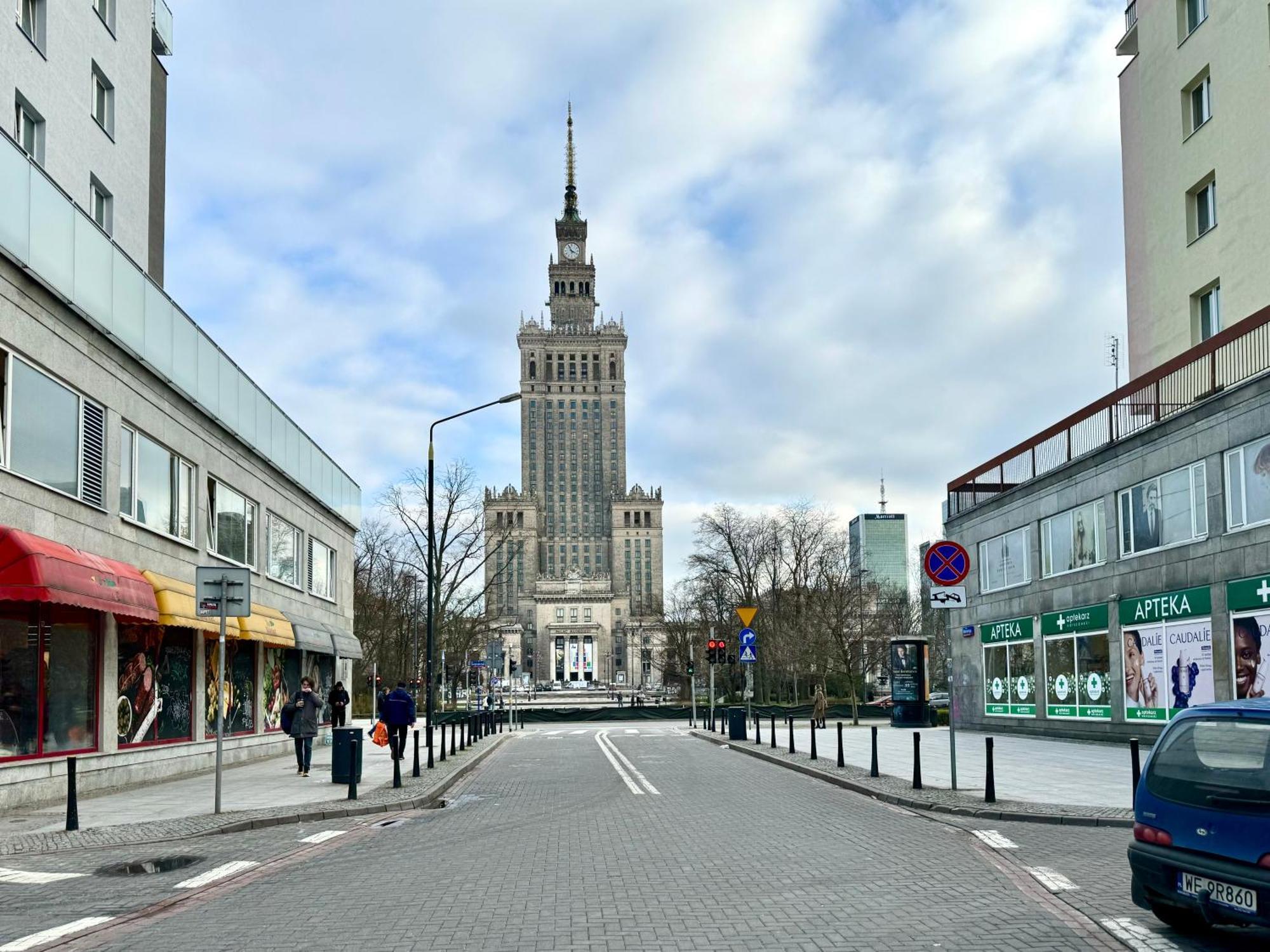 K22 Palac Kultury I Nauki /Bagno Warsaw Ngoại thất bức ảnh